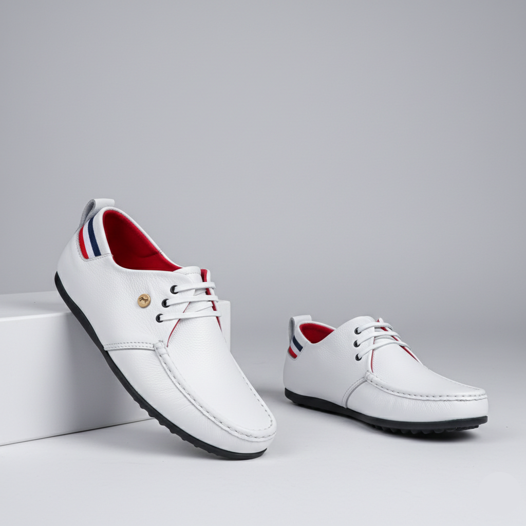 Zapato Driver Europeo Premium en Cuero Genuino Hecho a Mano